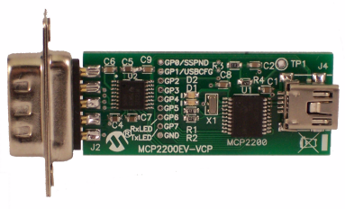 MCP2200 USB al dispositivo UART